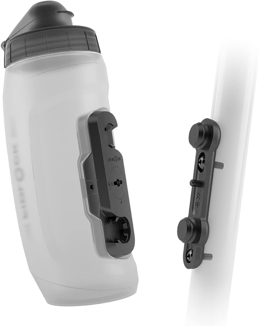TWIST Bottle 590 + Bike Base Clear 590Ml 590Ml, Clear