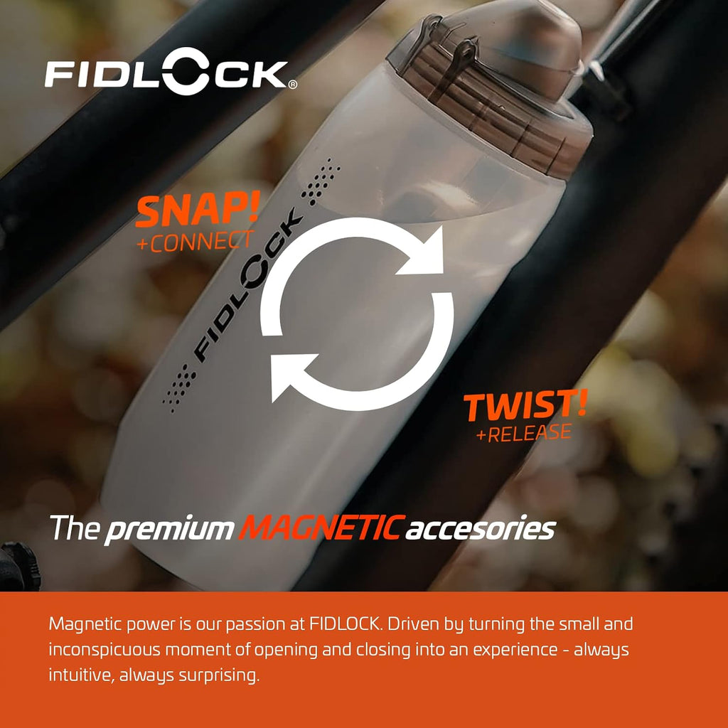 TWIST Bottle 590 + Bike Base Clear 590Ml 590Ml, Clear