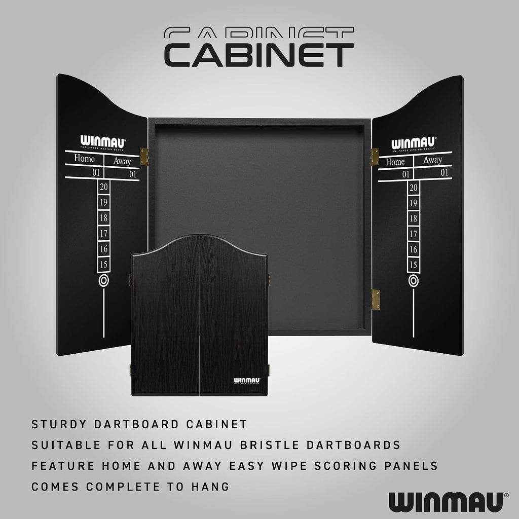 Diamond plus Dartboard- PDC Tournament Dart Board, Ultra-Thin Wire System, High-Density Sisal | Available as Board Only, Surround Set, or Cabinet Set with Steel Tip Darts