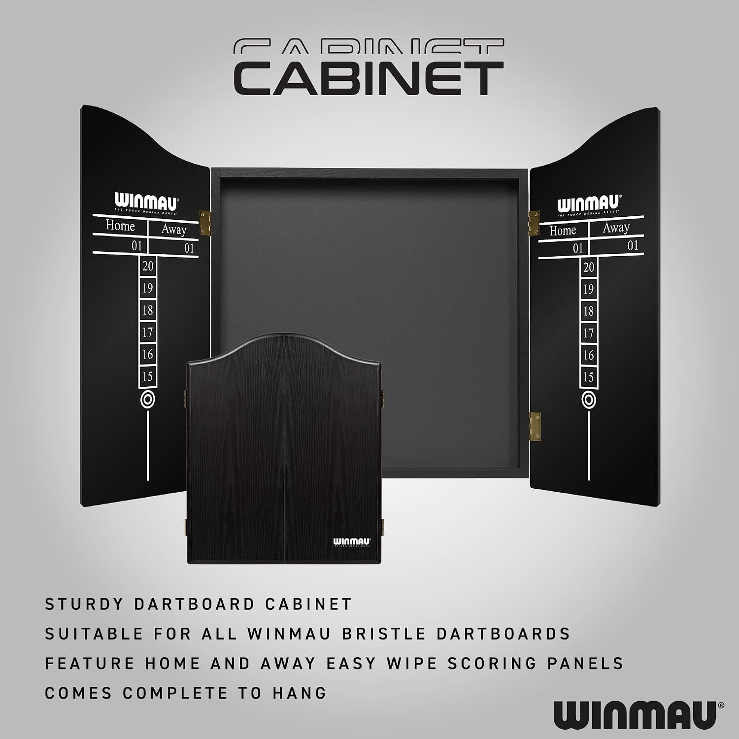 Diamond plus Dartboard- PDC Tournament Dart Board, Ultra-Thin Wire System, High-Density Sisal | Available as Board Only, Surround Set, or Cabinet Set with Steel Tip Darts