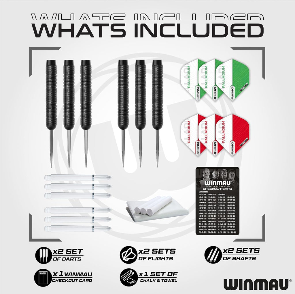 Diamond plus Dartboard- PDC Tournament Dart Board, Ultra-Thin Wire System, High-Density Sisal | Available as Board Only, Surround Set, or Cabinet Set with Steel Tip Darts